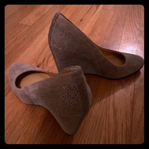 Audrey Brooke platform wedge shoes